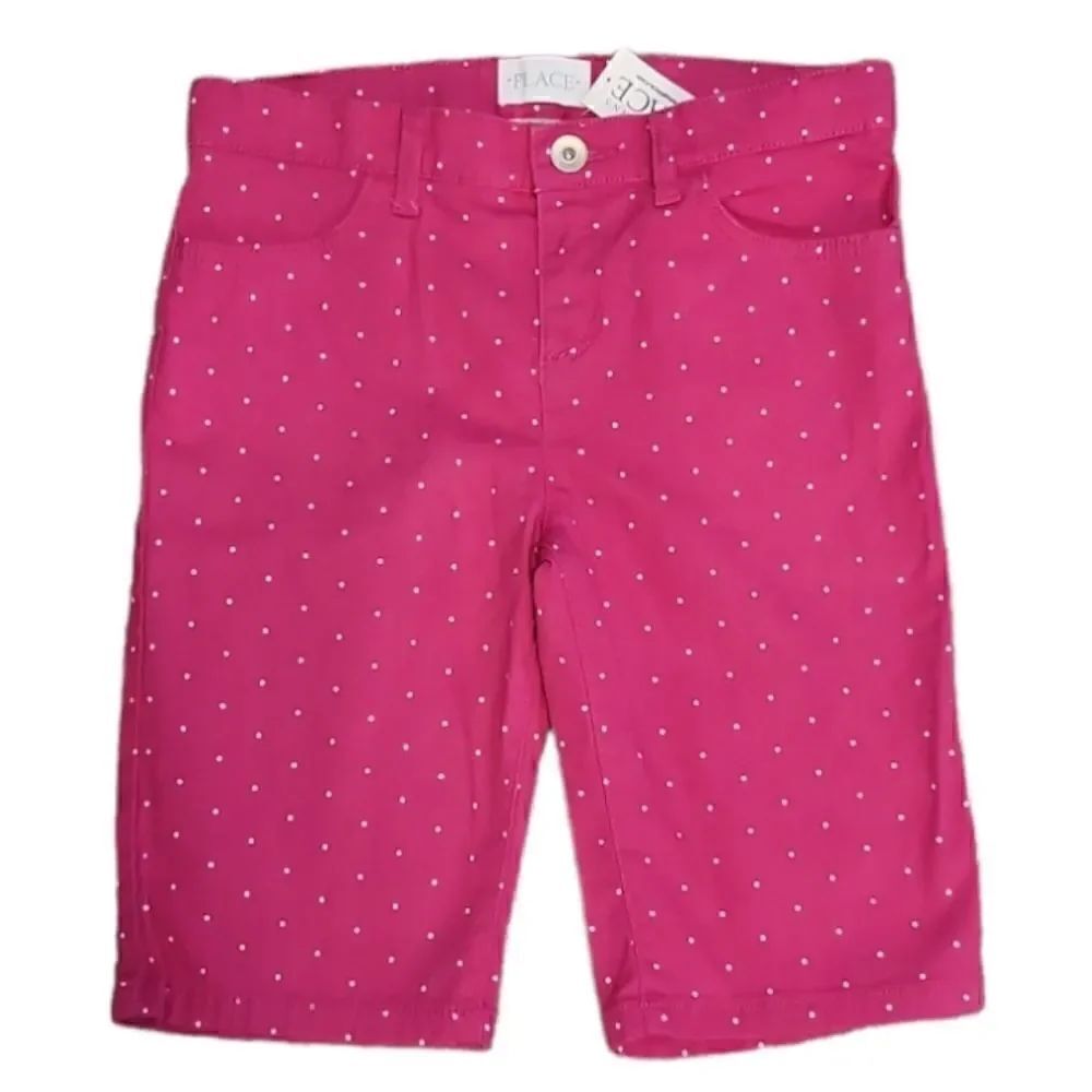 NWT CHILDREN'S PLACE TWILL SKIMMER SHORTS W/ADJUSTABLE WAIST SZ.10